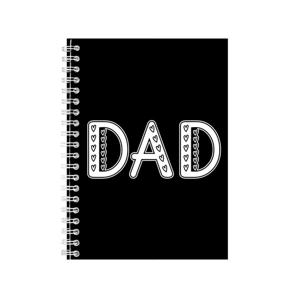 DAD 2 Notebook Gift Idea Writing Book Notepad Pad 38