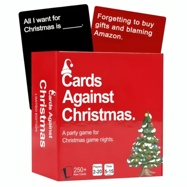Cards Against Christmas- A Party Cards Game for Christmas Game Night Trivia