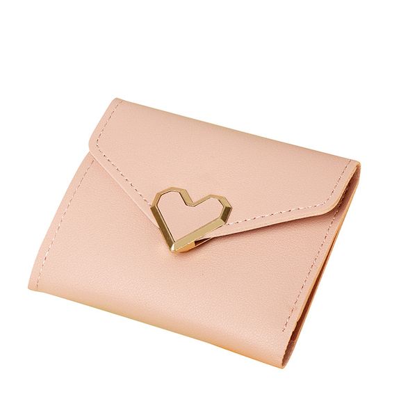 Women's Short Fashionable and Refreshing Tri-fold Wallet mini coin Purse
