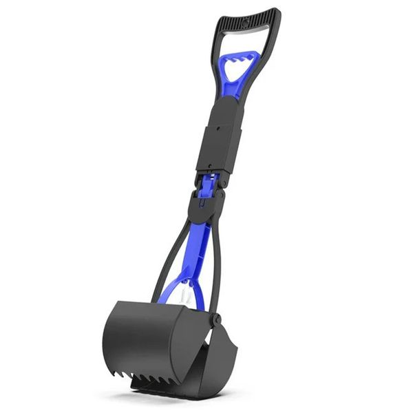 Pooper Scooper Foldable Dog Pooper Scooper for Large Small Dog Long Handled