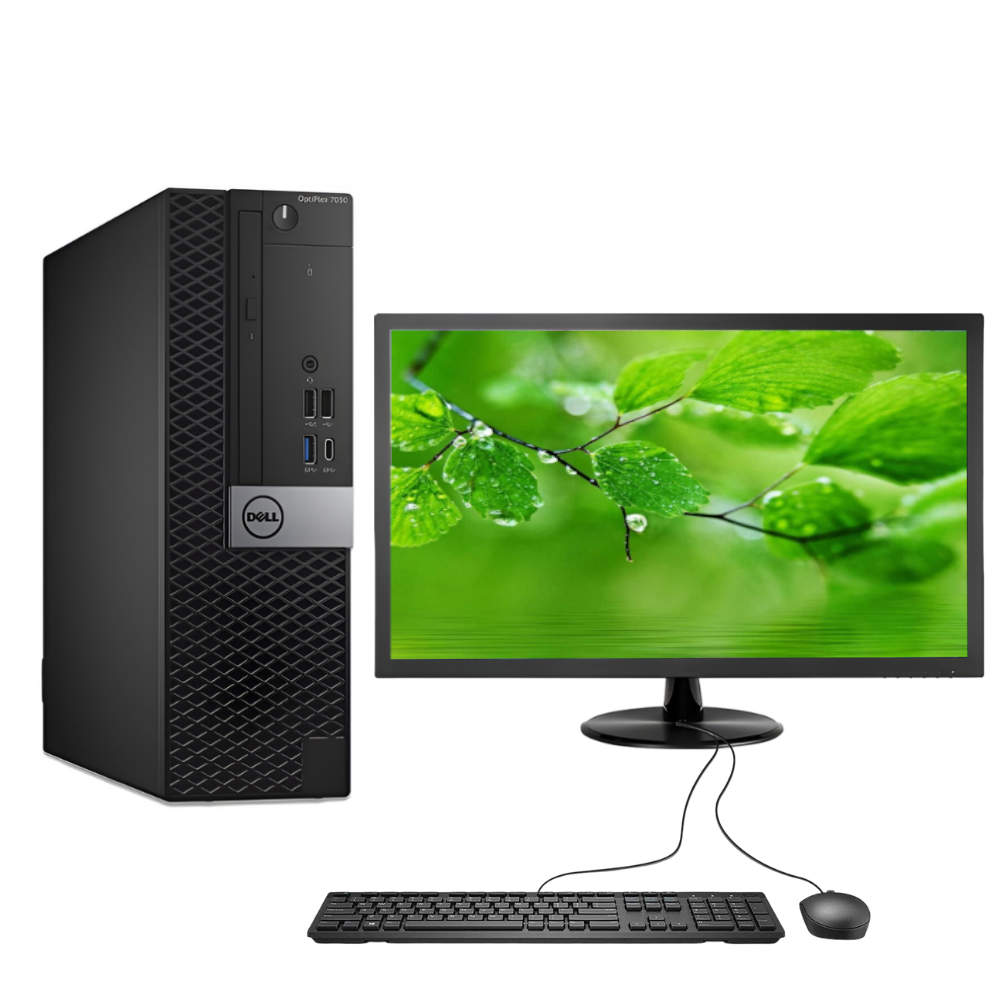 Certified Pre-Owned Dell OptiPlex 7050 SFF - Intel i7-7th Gen 8