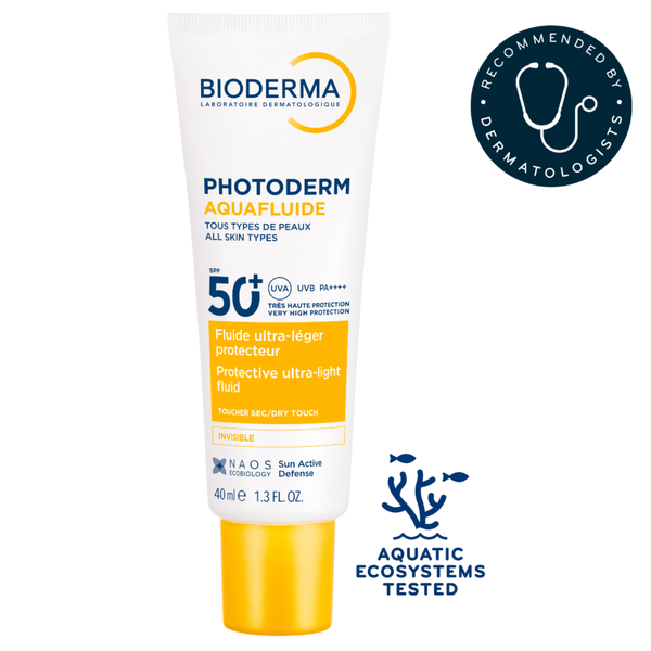 BIODERMA Photoderm Aquafluide SPF50+ Invisible Face Sunscreen 40ml