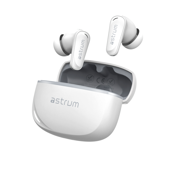Astrum True Wireless ENC Earbuds Bluetooth 5.4 40H Playtime - Duoz ENC10