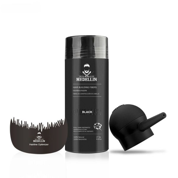 Medellin Hair Building Fiber Kit - Black
