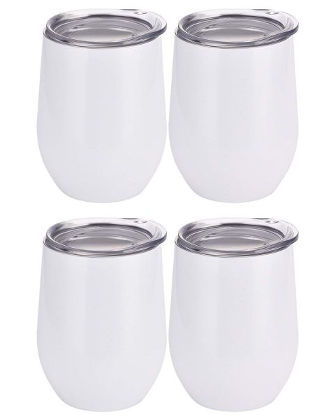 Unique Stainless Steel Wine Tumbler with Lid