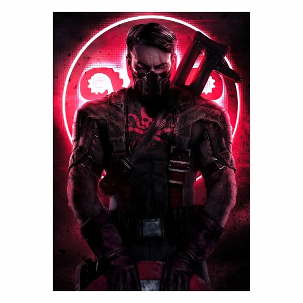 Captain America Dark Punisher - A1 Poster
