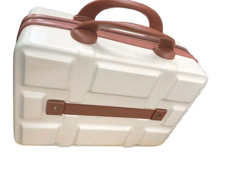 White Overnight Mini Suitcase