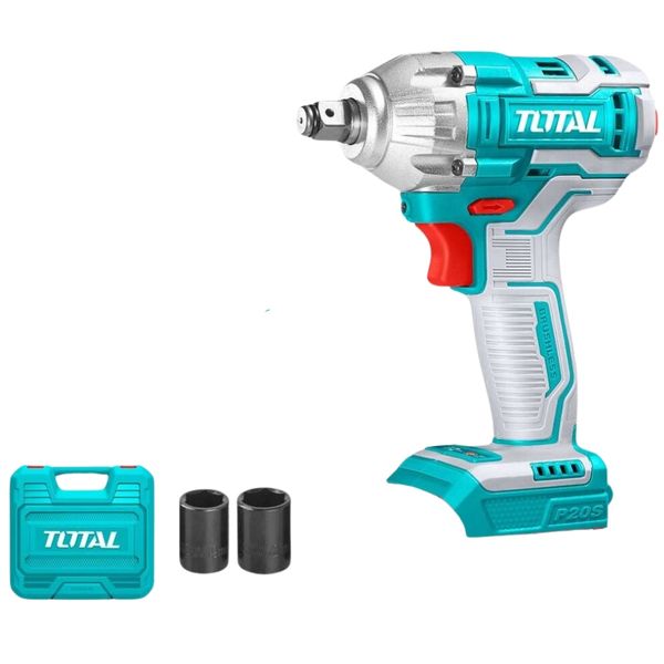 Total Tool - Li-ion Cordless Impact Wrench in Case - Machine Only