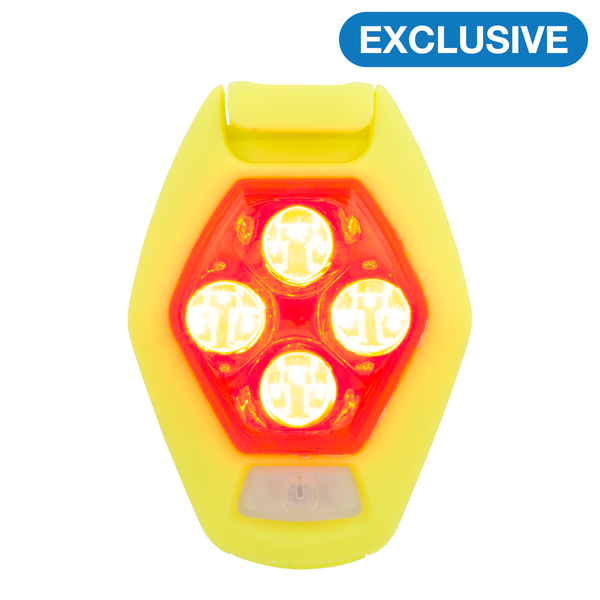 Nathan RX HyperBrite StrobeLight - Safety Yellow OSFM