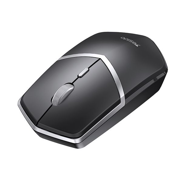 Yesido 2.4G Wireless Mouse Ergonomic Design Black kb16