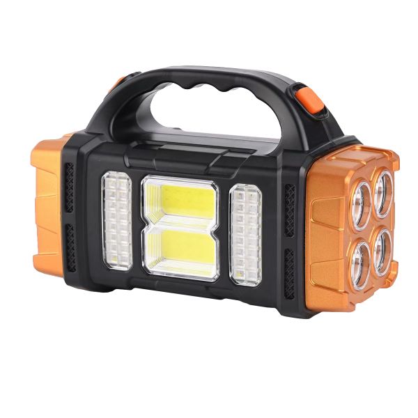 LED Solar WorkLight USB Rechargeable Portable Camping Lamp