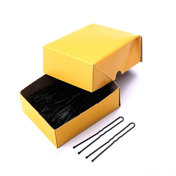Black U Shaped Hair Pins