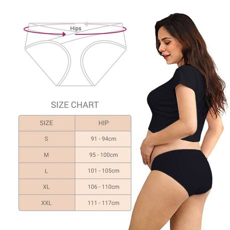 Cotton Over The Bump Maternity Briefs - RelaxSan South Africa