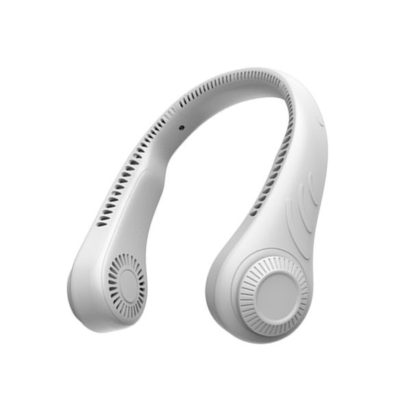 Wearable Sports Fan With Bladeless Neckband