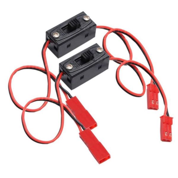 2 Pcs On/Off Power Switch Receiver For Hsp Rc 1/10 1/8 Car Crawler