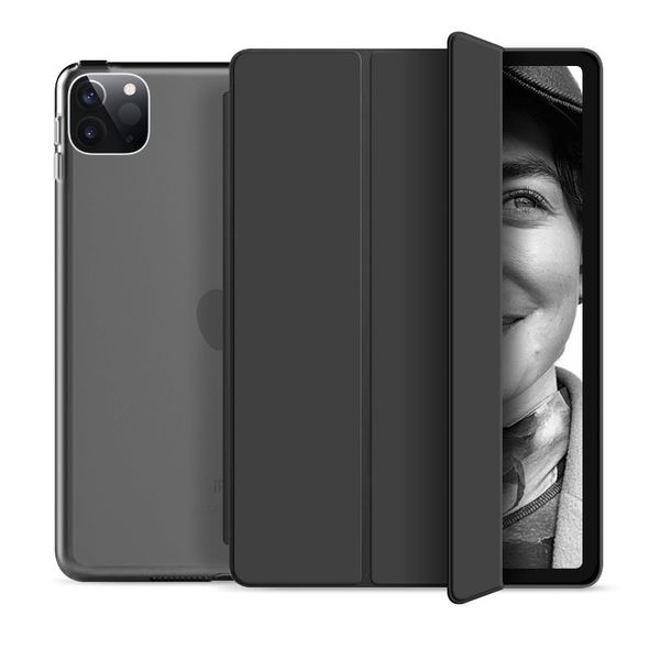 Compatible with iPad Pro 11" - 5th/ 6th Gen - Smart Case &amp; Stand - Black