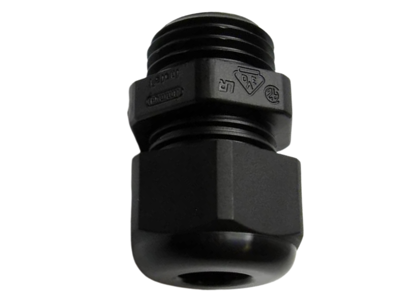 CGP-PG9-02-BK Cable Gland PG9 Black (2-6mm, Flame-Retardant)