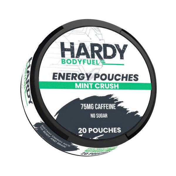 HARDY - Mint Crush - Caffeine Pouches