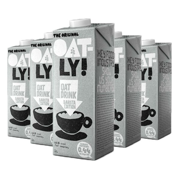 Oatly Oat Milk Barista Edition - 5 x 1L