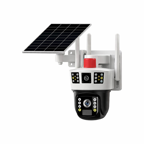 Solar 4G Security Cam - Three-View, Remote Access