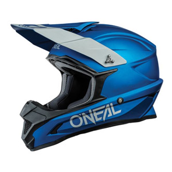O Neal 1 Series MX Helmet Solid Blue