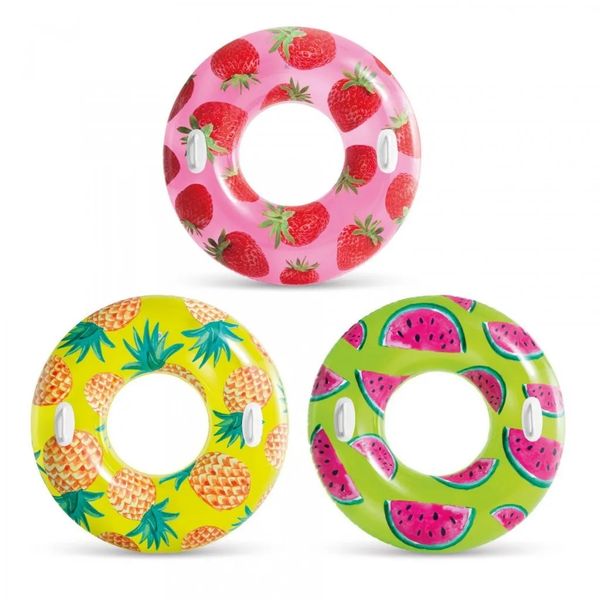 Intex - Tropical Fruit Inflatable Swim Tubes (Set of 3)