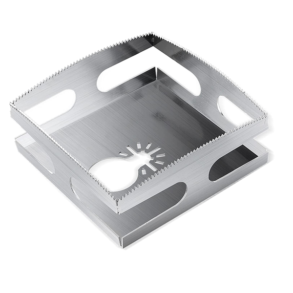 Stainless Square Slot Cutter Woodworking Square Hole Tool