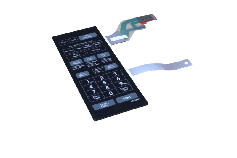 Microwave Membrane Switch for Samsung ME6194ST