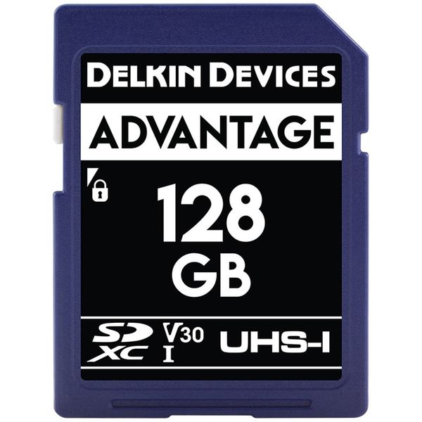 Delkin Devices Advantage 128GB UHS-I SDXC Memory Card (100MB/s)