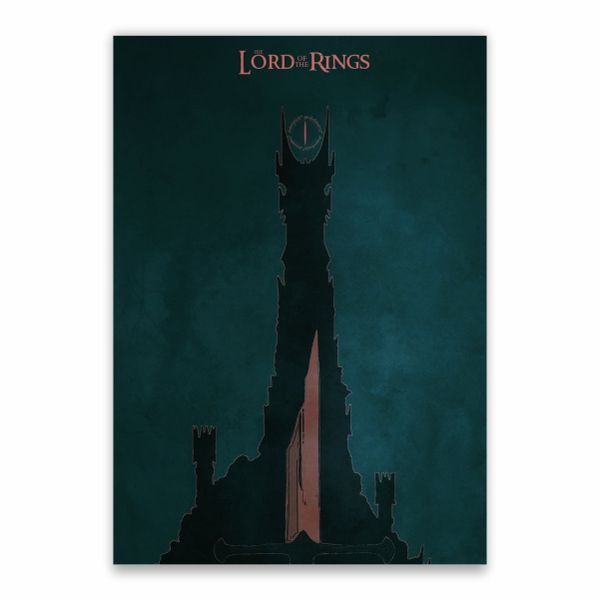 Tower Of Mordor Poster - A1