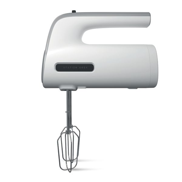 Taurus Hand Mixer With Attachments Grey 5 Speed 300W "Station Grey