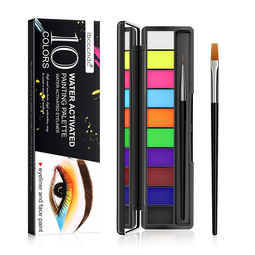 Water Activated 10 Colour Face Paint Palette | Shop Today. Get it ...