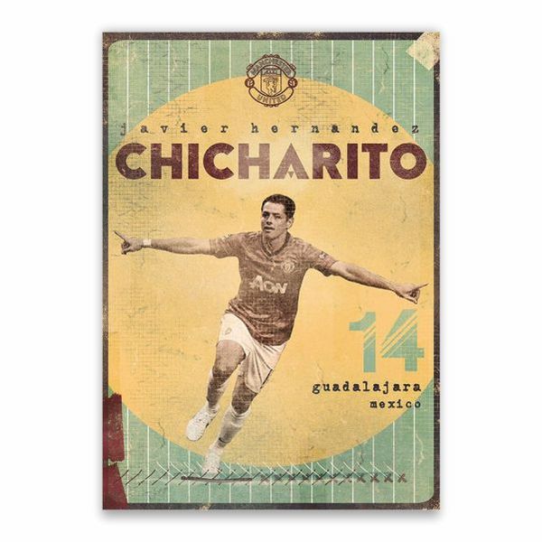 Javier Hernandez Chicharito Poster - A1