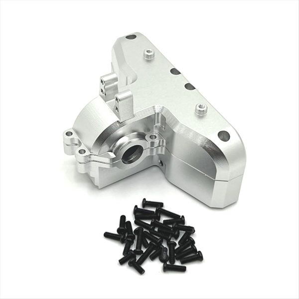 Rc Car Upgrade Rear Gearbox Housing Gear Box Kit Silver
