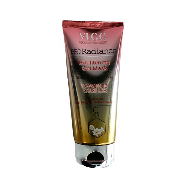 VLCC Pro Radiance Brightening Gel Mask 80g -Acai Berry Extract &amp; Nutmeg Oil