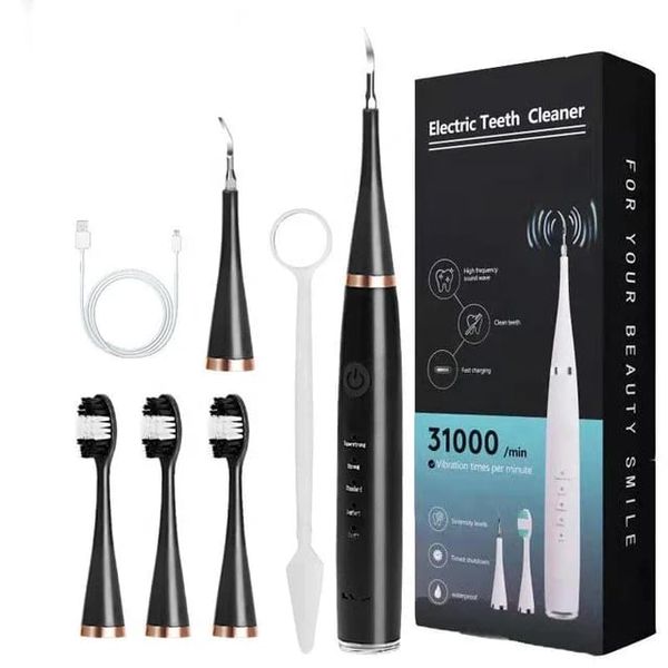 Electric Tooth Cleaner Adult Powerful Toothbrush With Plaque Remover
