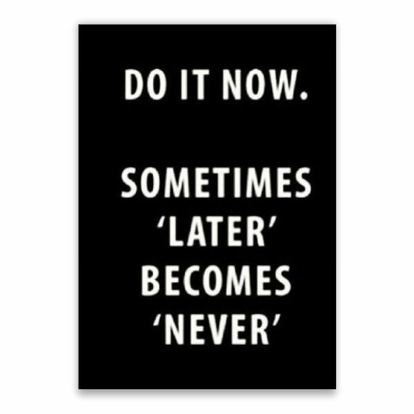 Encouraging Quote Poster - A1