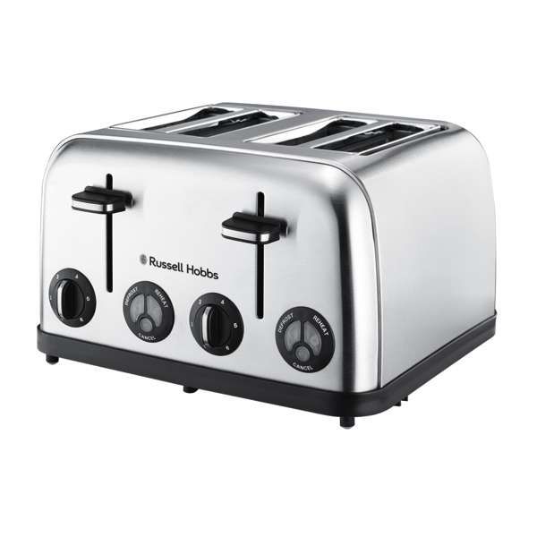 Russell Hobbs - 1750W 4-Slice Toaster