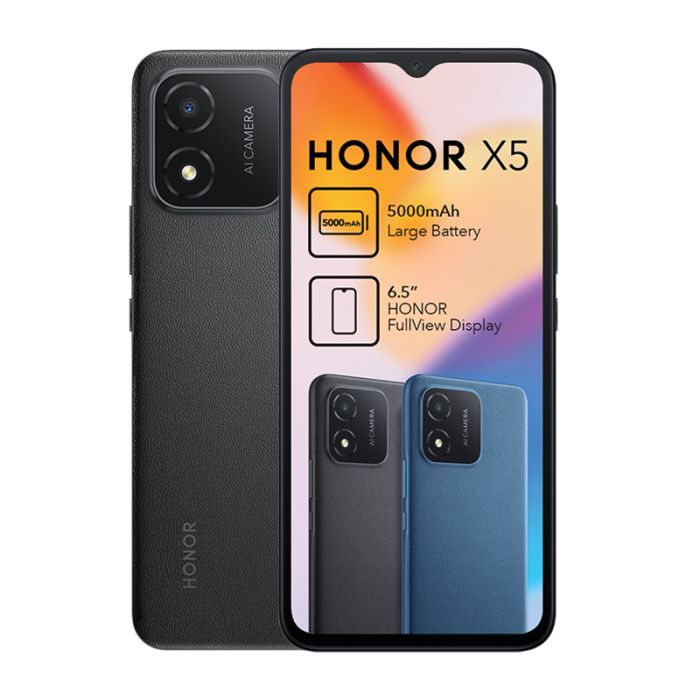 Honor X5 Dual Sim 32GB - Midnight Black