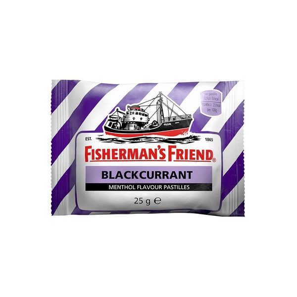 Fisherman's Friend - Blackcurrant Lozenges - 1 x 25g