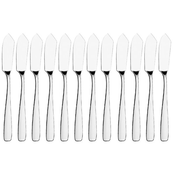 Tramontina 12pc Fish Knife Amazonas Range Stainless Steel Dishwasher Safe