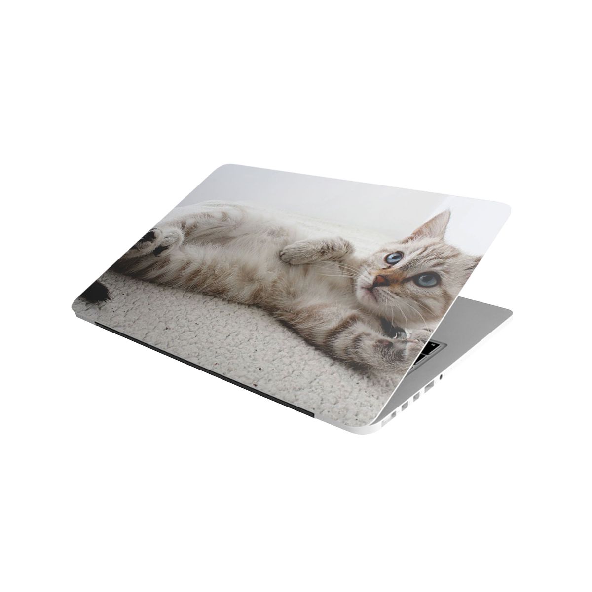 Laptop Skin/Sticker - Cute Blue Eyed Cat | Shop Today. Get it Tomorrow ...