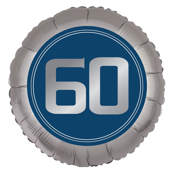 Foil Balloon 18 inch Birthday Man 60th