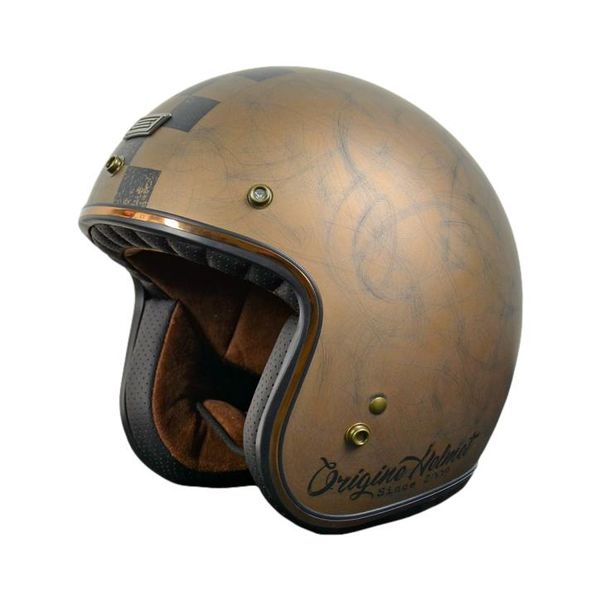 Origine Primo Scacco Matt Brown Helmet image