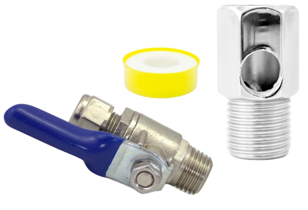 SUPERPURE EEZI-FEED Connection Kit - Fits 1/2" To 1/4" Pipes