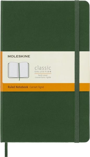 Moleskine Myrtle Green Large Ruled Notebook