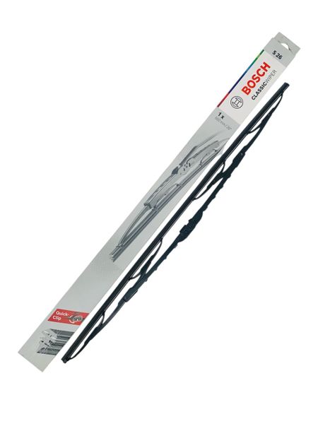 BOSCH 660mm/26" Classic Wiper Windscreen Wiper - Single Blade