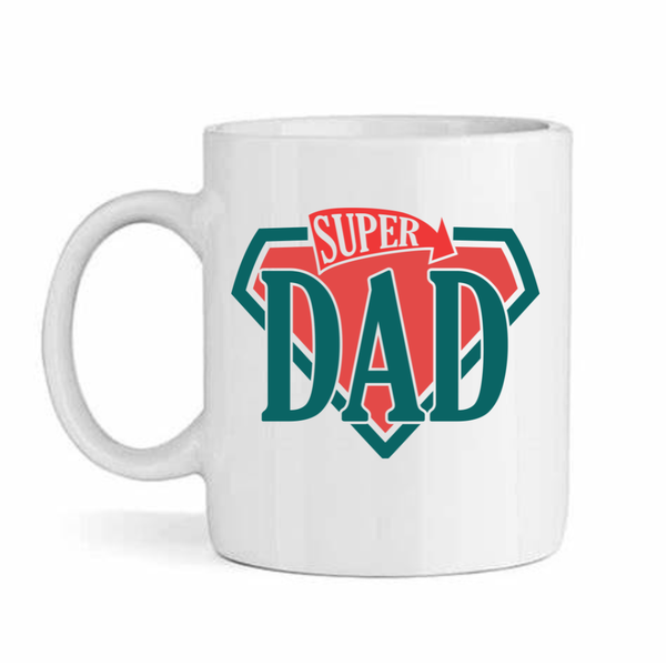 Super dad v3 - Father's day - Christmas - Valentines Mug