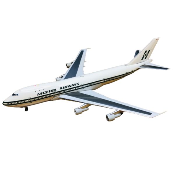 1:400 Scale Nigeria Airways Boeing 747-200 Metal Display Model Aircraft