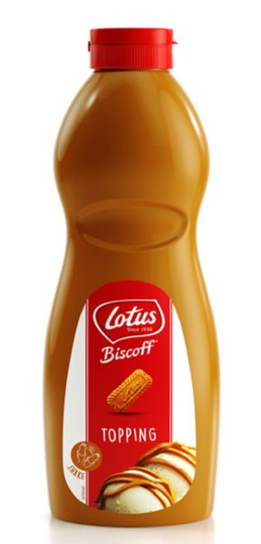 Lotus Biscoff Topping Sauce 1kg (Box of 8)
